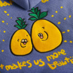 Pineapple Bliss French Bulldog Hoodie