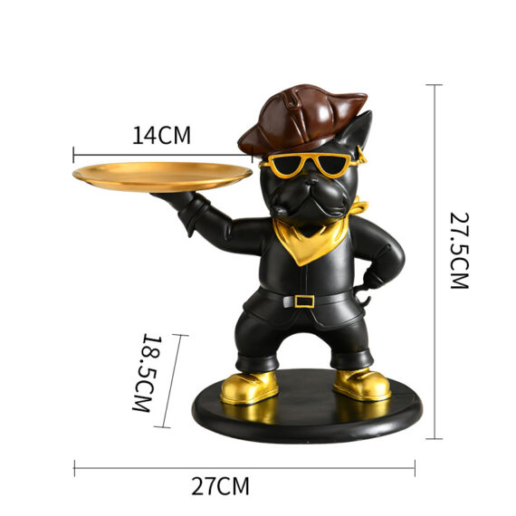 Pirate Paws Bulldog Butler – Frenchie Tray Holder