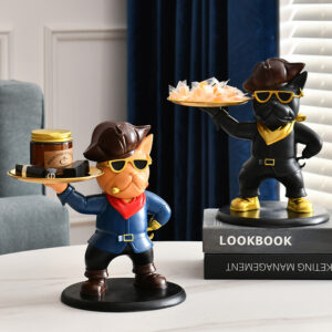 Pirate Paws Bulldog Butler – Frenchie Tray Holder