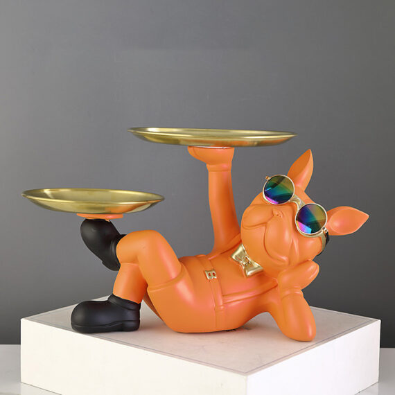 Posh Paws French Bulldog Tray Duo
