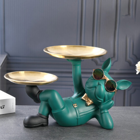 Posh Paws French Bulldog Tray Duo