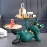 Posh Paws French Bulldog Tray Duo