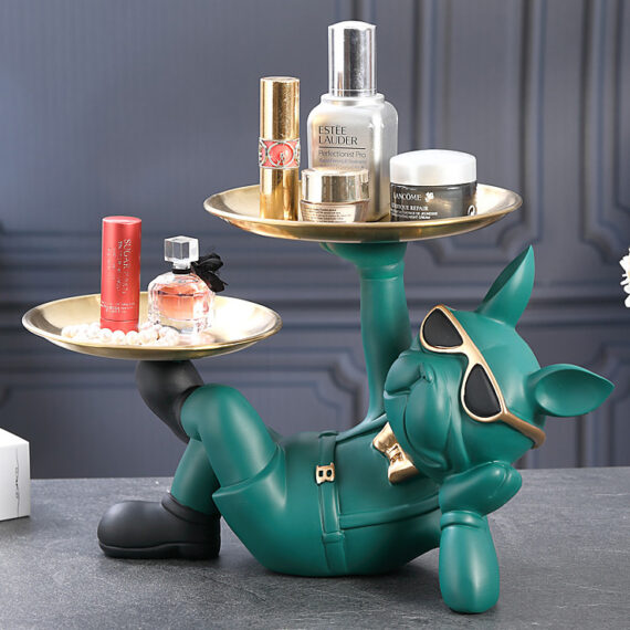 Posh Paws French Bulldog Tray Duo