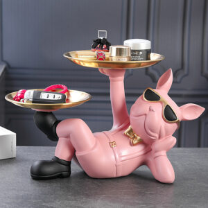 Posh Paws French Bulldog Tray Duo