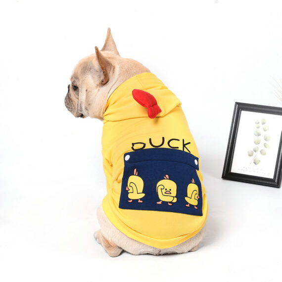 Quirky Duckbill French Bulldog Hoodie