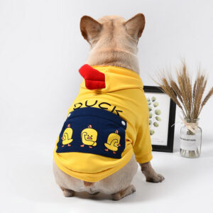 Quirky Duckbill French Bulldog Hoodie