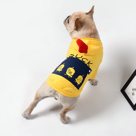 Quirky Duckbill French Bulldog Hoodie