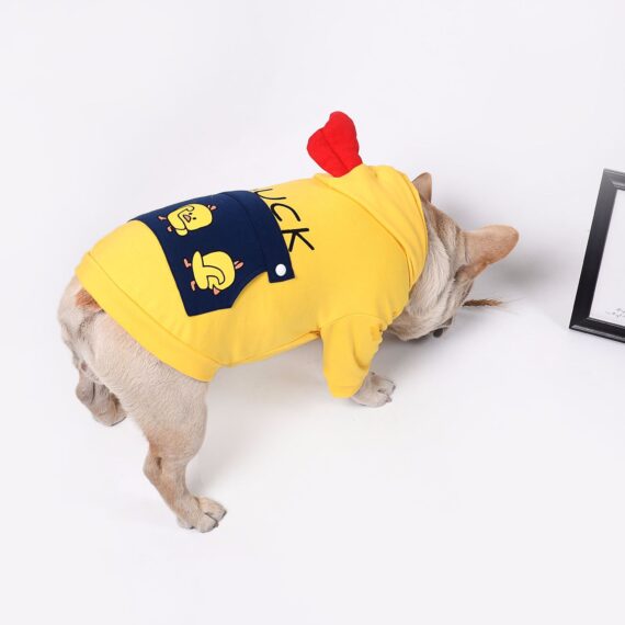 Quirky Duckbill French Bulldog Hoodie