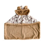 Snuggle Bear Hooded Blanket Cloak