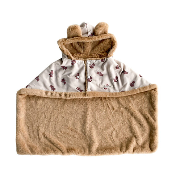 Snuggle Bear Hooded Blanket Cloak