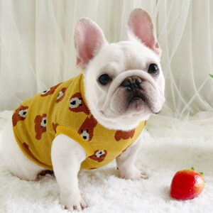 Teddy Hug Frenchie Knit Sweater