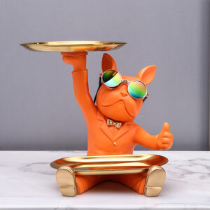 Thumbs-Up Frenchie Butler Dual Tray Organizer by BATPIG Pet Supply-1