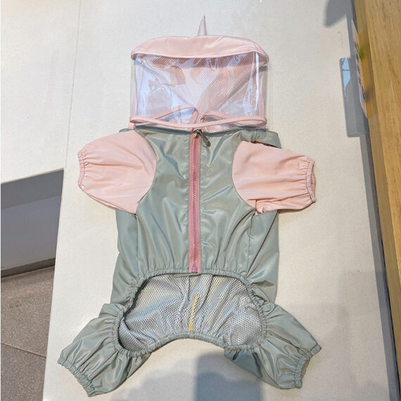 Unicorn Rain Defender Suit for French Bulldogs
